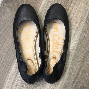 Sam Edelman black flats, size 9.5 worn twice.